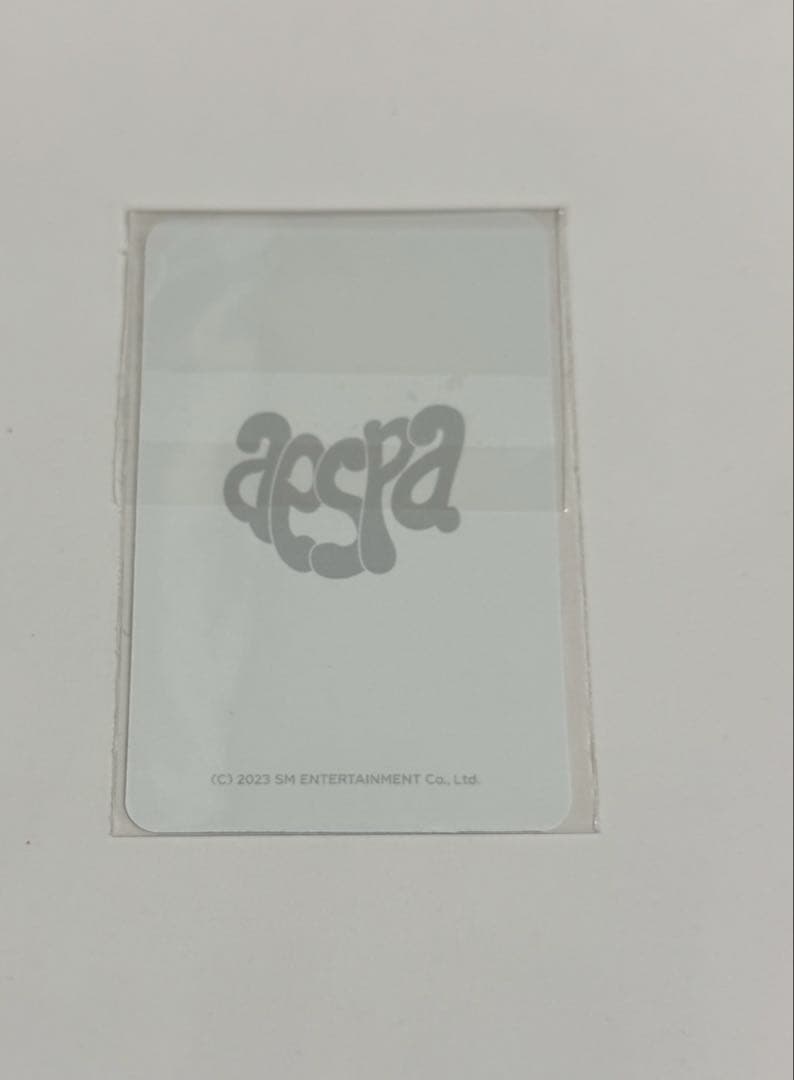 aespa エスパ ウィンター トレカ 特典 ポップアップ week