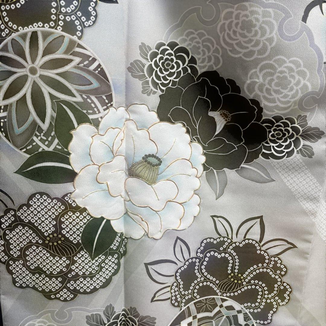 ☆☆年末特別お値下げ☆☆振袖　帯　セット売り　くすみ　ニュアンスカラー　成人式