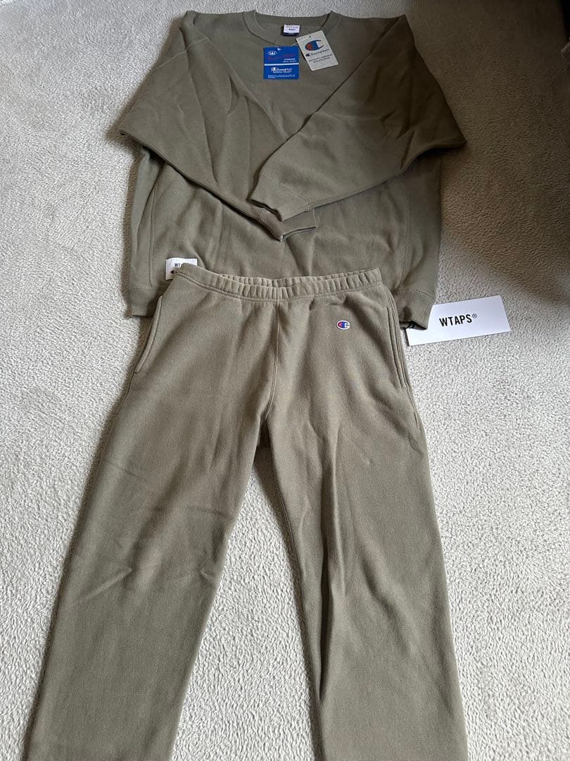 ダブルタップス　チャンピオン　スウェット　セットアップ