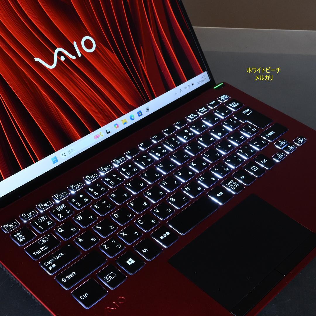 Vaio pro PK 11世代 2022 vjs144 vjpj カーボン赤