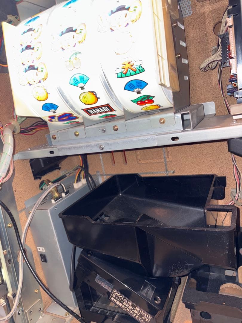 送料込み パチスロ エレコ 4号機 花火百景 不要機付