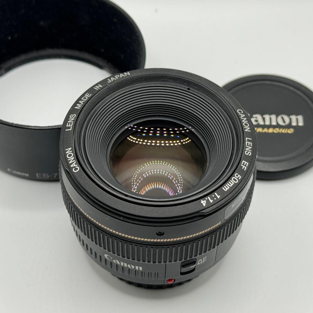 Canon EF 50mm f1.4 USM　一眼レフレンズ