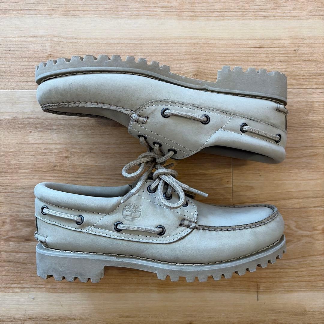 Timberland 3EYE LUG スリーアイ　ラグ　ベージュグレー