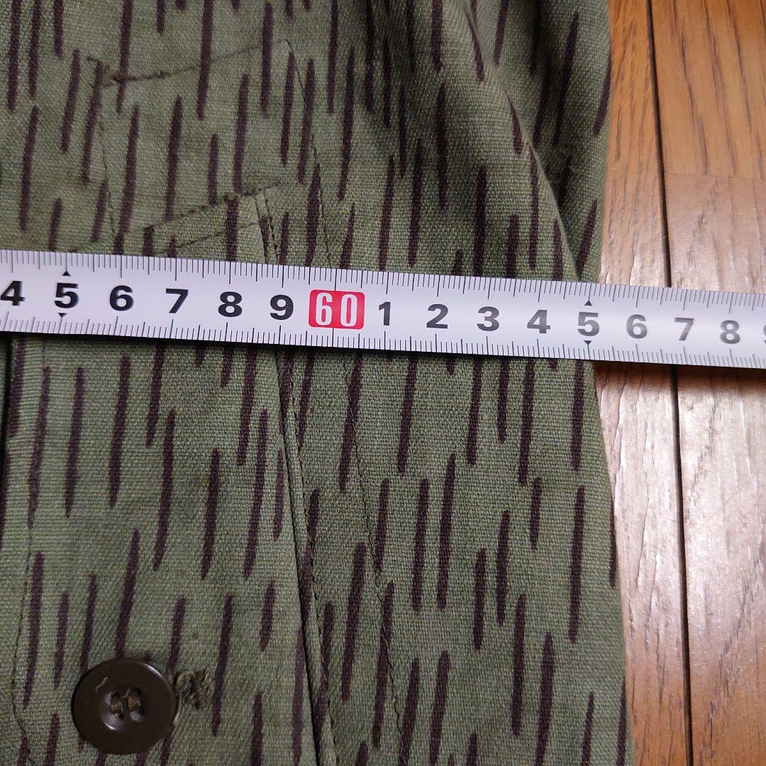 豆*ー様 1974年製 チェコ軍 レインドロップ フィールドカモ コート