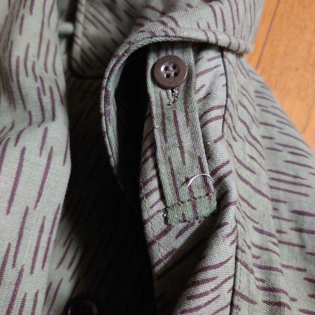 豆*ー様 1974年製 チェコ軍 レインドロップ フィールドカモ コート