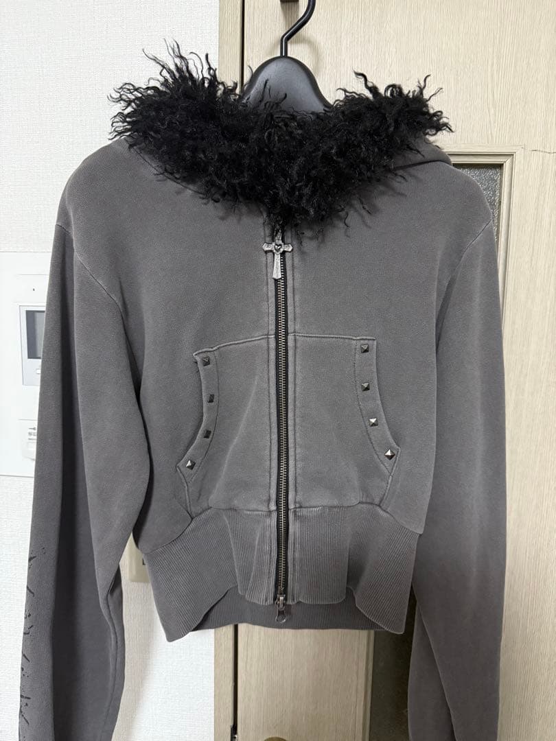 DimMoire ファーフードGothicパーカー 【Gray】