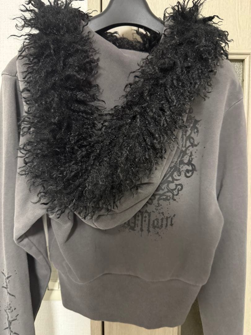 DimMoire ファーフードGothicパーカー 【Gray】