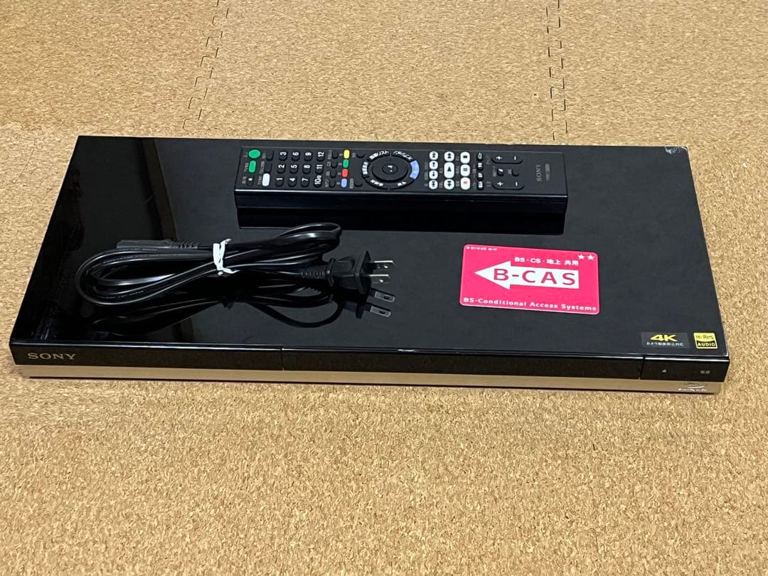 SONY ブルーレイレコーダー BDZ-ZW1500 1TB リモコン無し