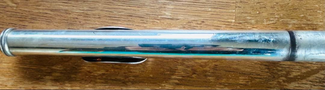 わ*ん様 頭部官銀製フルート ケース付き　ヤマハYFL31