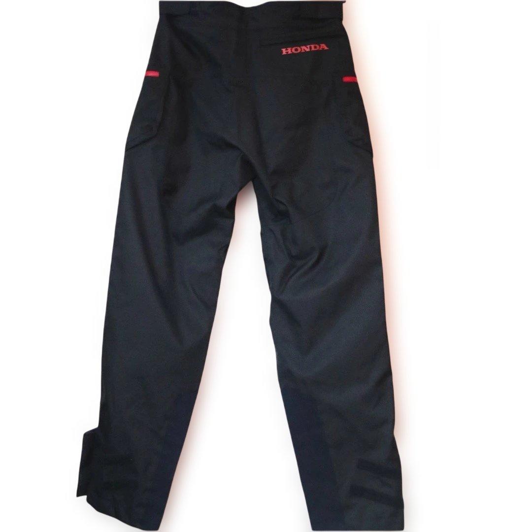 HONDA バイク防水透湿ジャケット/パンツ ブラック Lサイズ（美品）