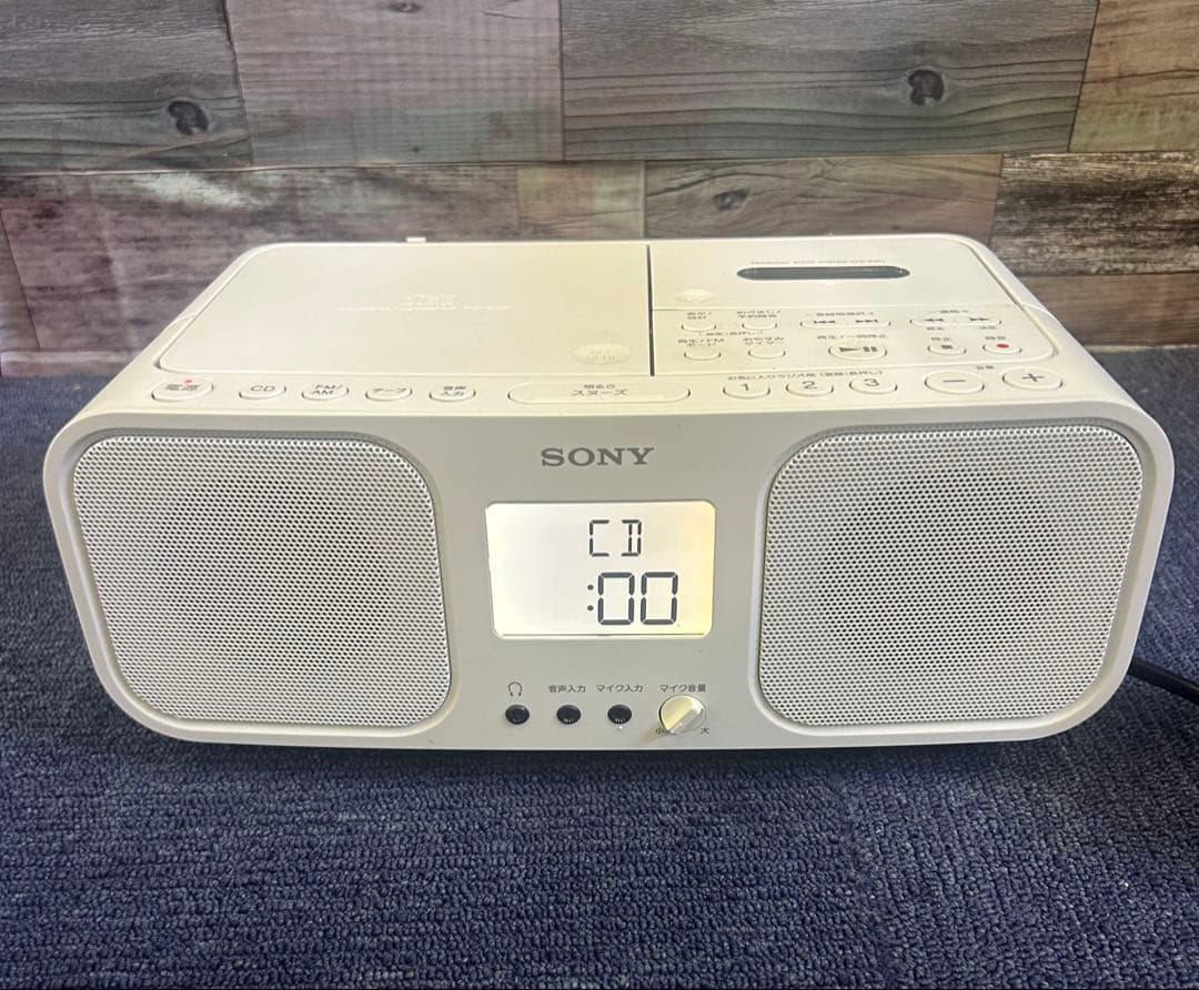 未使用 CFD-S401 パーソナルオーディオシステム CD ラジオ カセット
