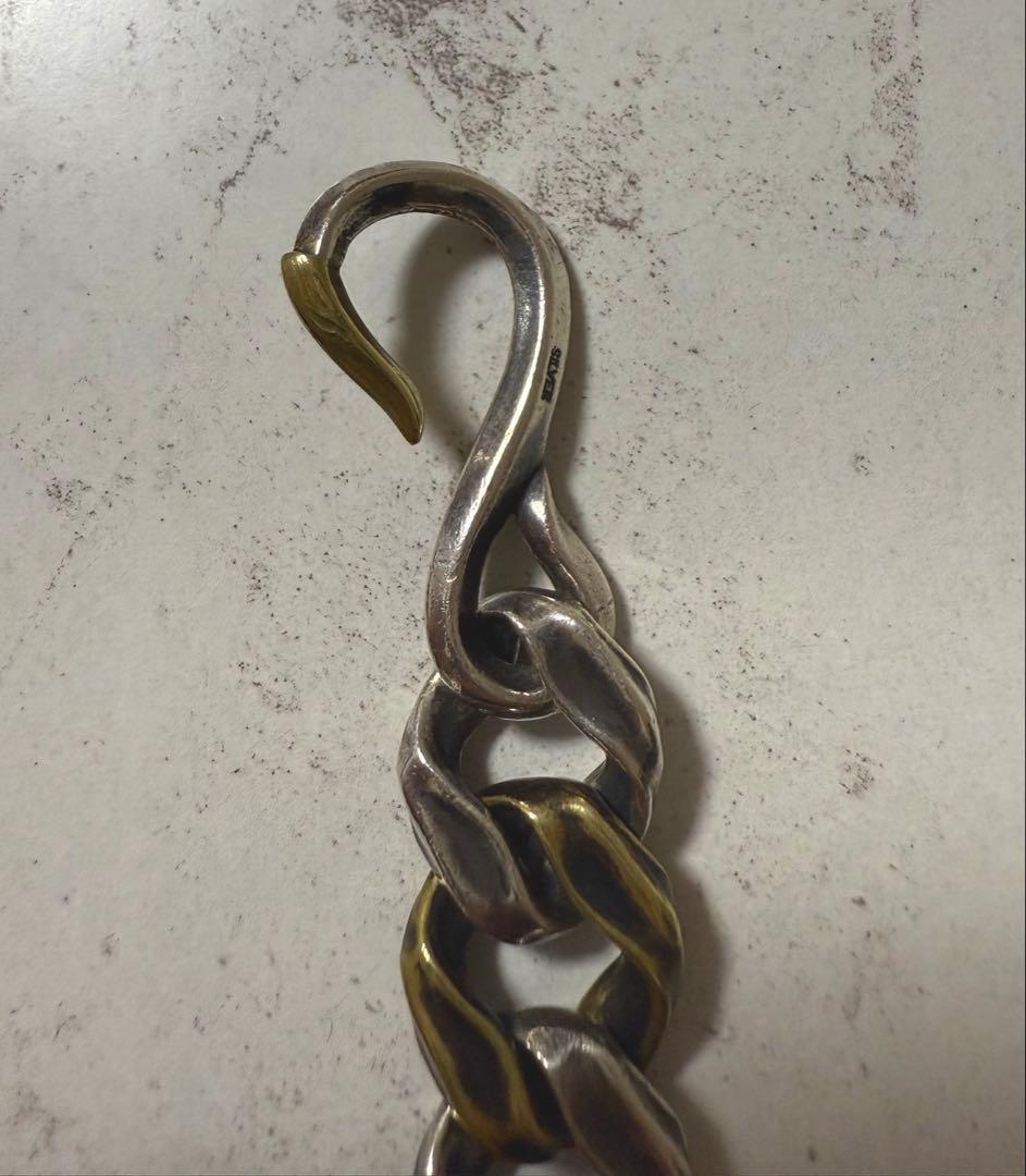 クライミー crimie ウォレットチェーン SILVER BRASS シルバー