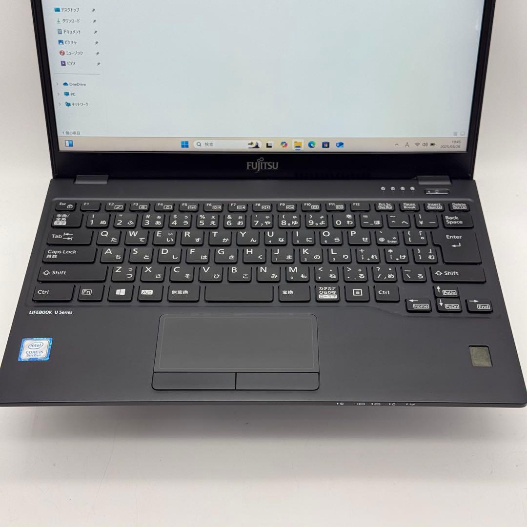 富士通LIFEBOOK U939 ci5八世代 4GB 128GB office