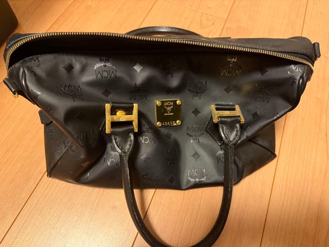 MCM ボストンバッグ ブラック ユニセックス