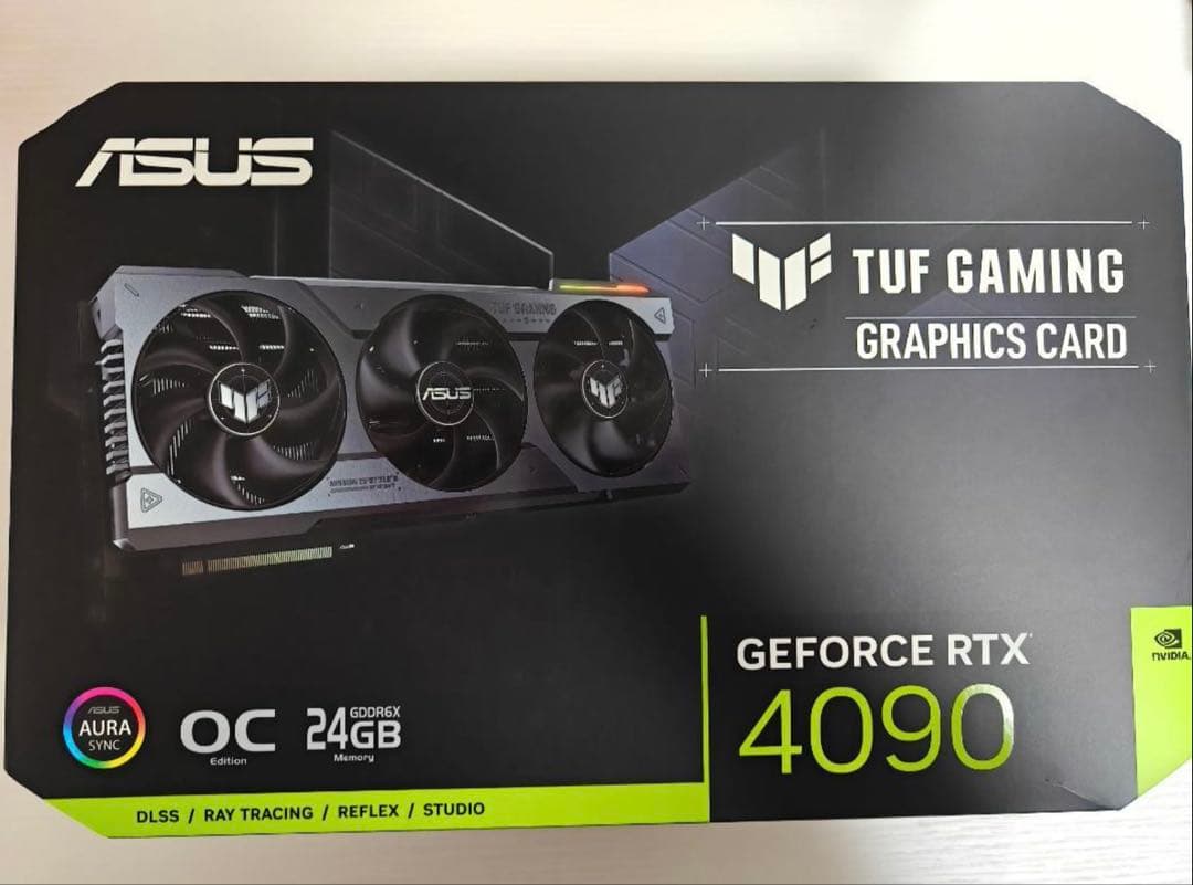 RTX4090 動作品 ASUS TUF-RTX4090-O24G-GAMING