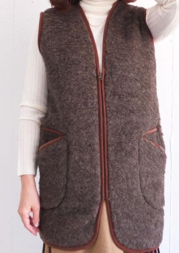 COLDBREAKER ウールジップアップベスト