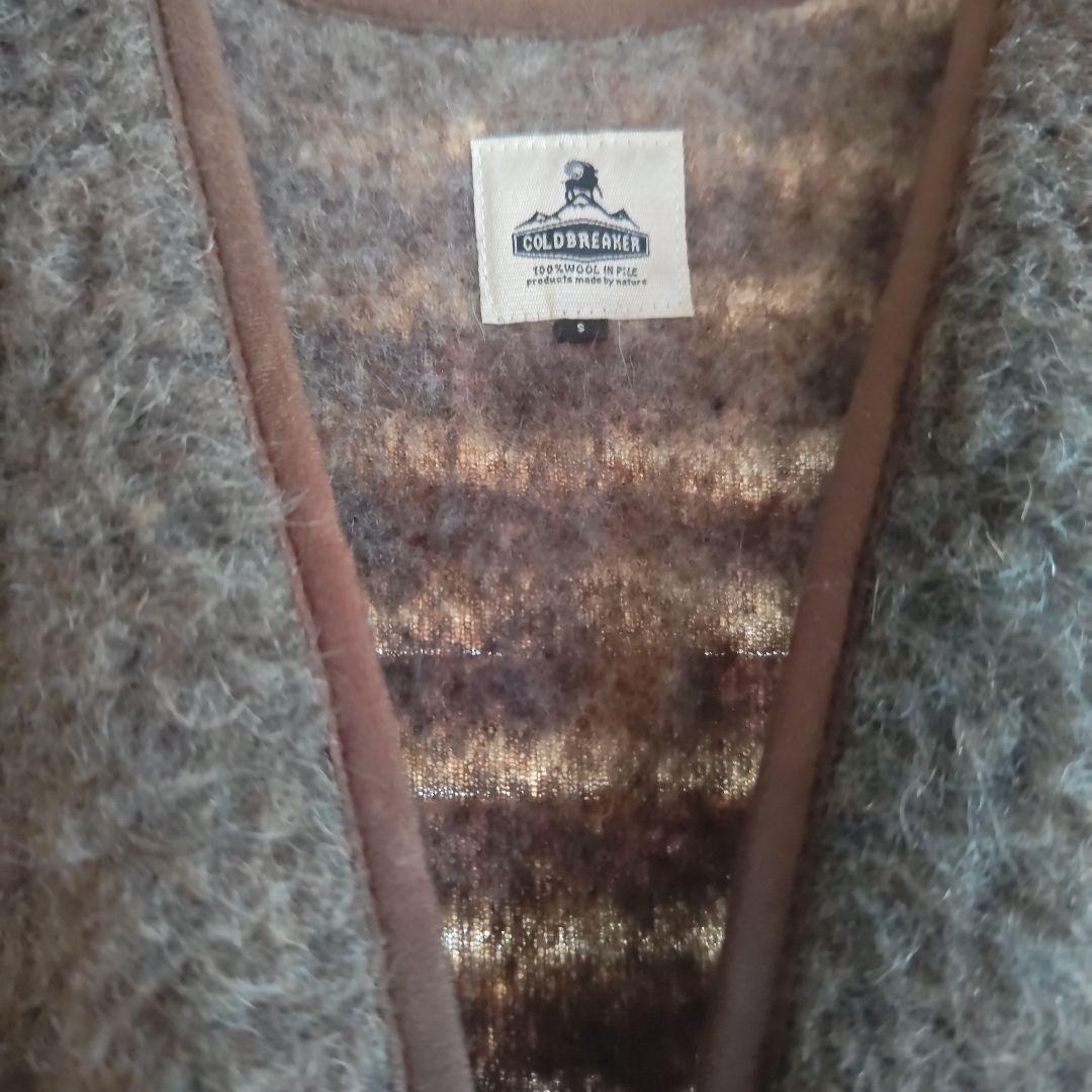 COLDBREAKER ウールジップアップベスト