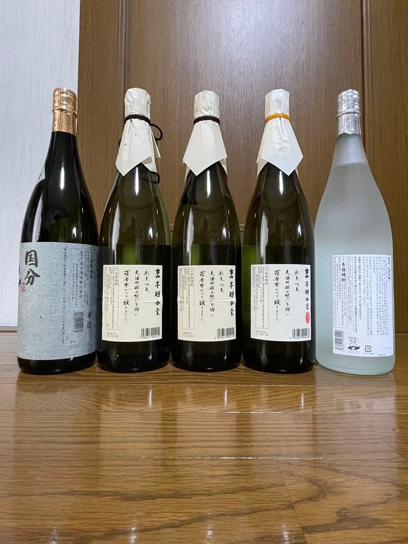 【厳選焼酎】1.純芋2.3宝山芋麹全量4.宝山芋麹完熟芋5.むろか八千代伝