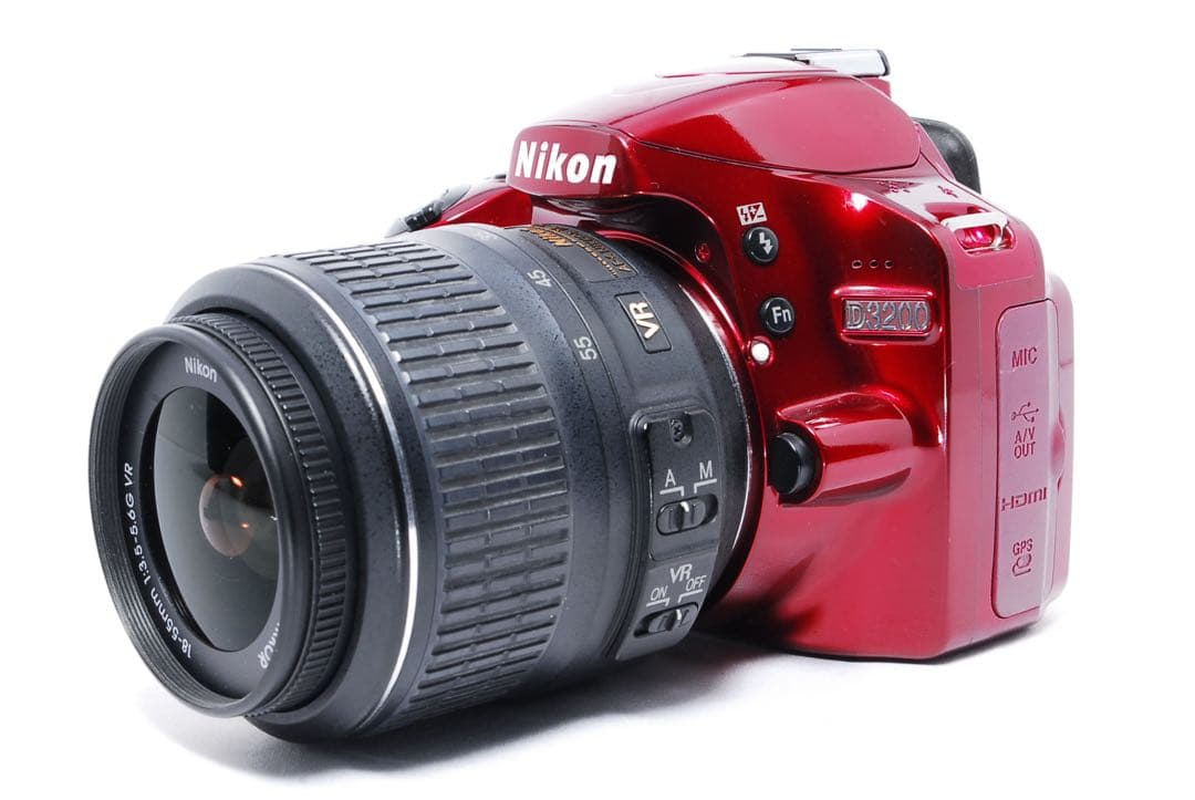 人気カラー◆Nikon D3200◆一眼レフカメラ◆手振れ補正搭載◆すぐ使える◆