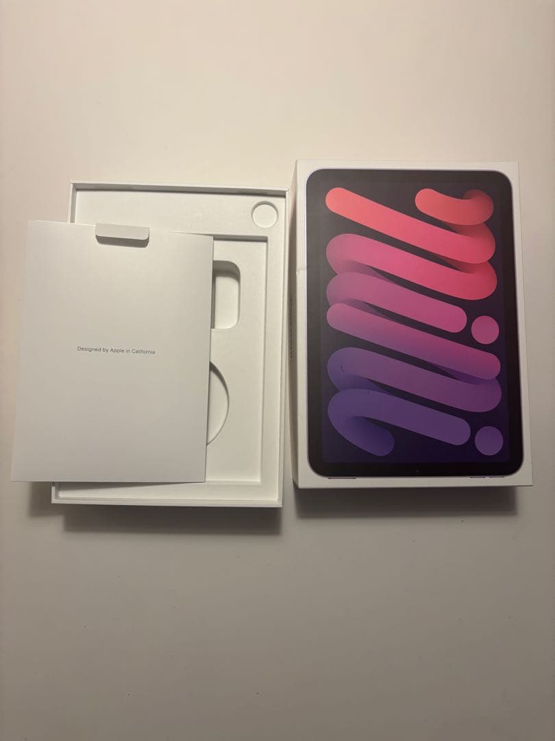 Apple iPad mini (第6世代) 64GB Wi-Fi パープル