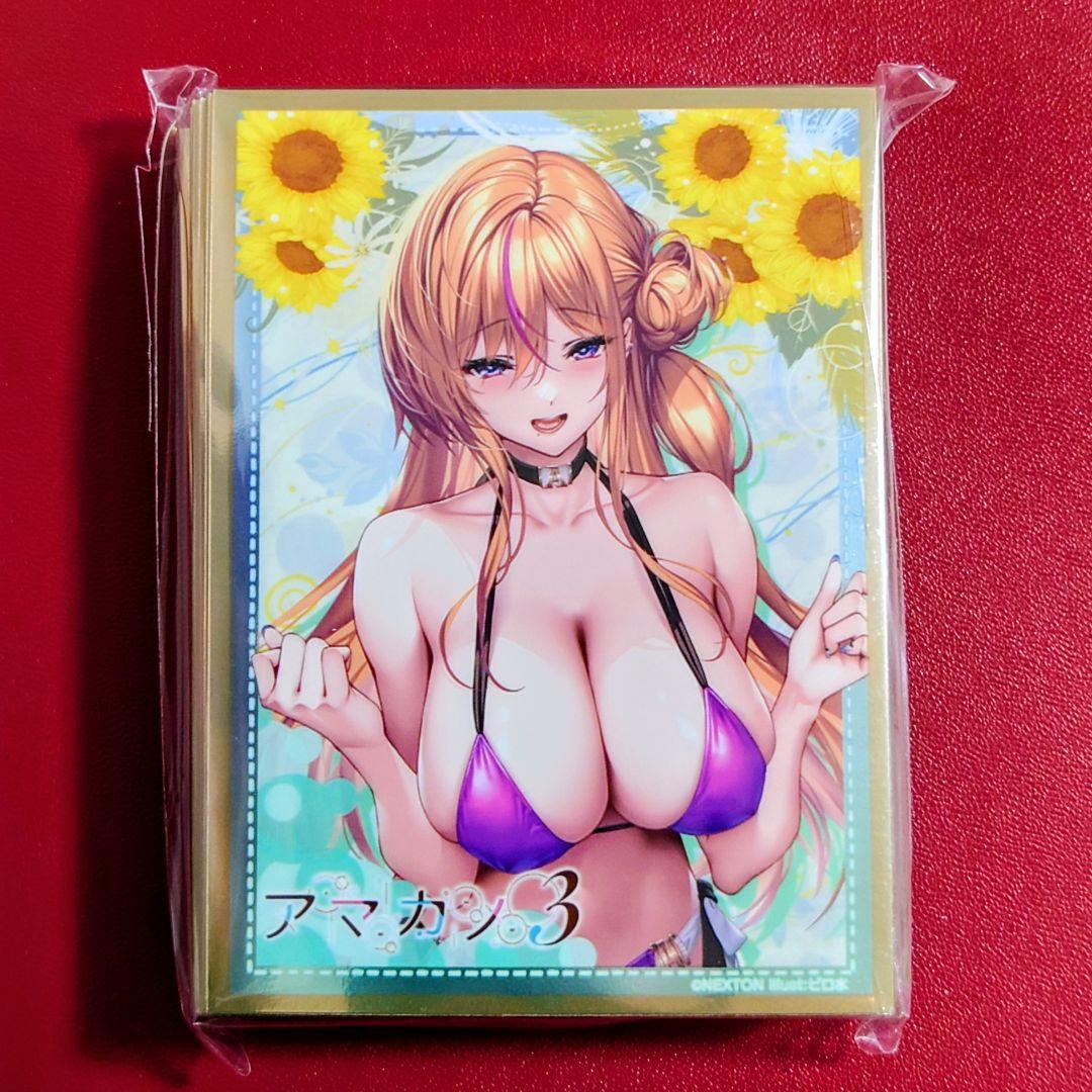 アマカノ3　C107　柳木叶夢　スリーブ　両種ver　枚数120枚