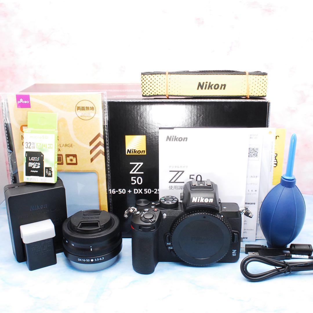 Nikon Z50☆S数僅か70回☆ミラーレス☆軽量＆コンパクト☆極美品