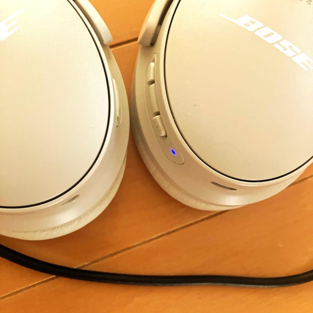 Bose ノイズキャンセル　騒音軽減ワイヤレスヘッドホン ホワイト