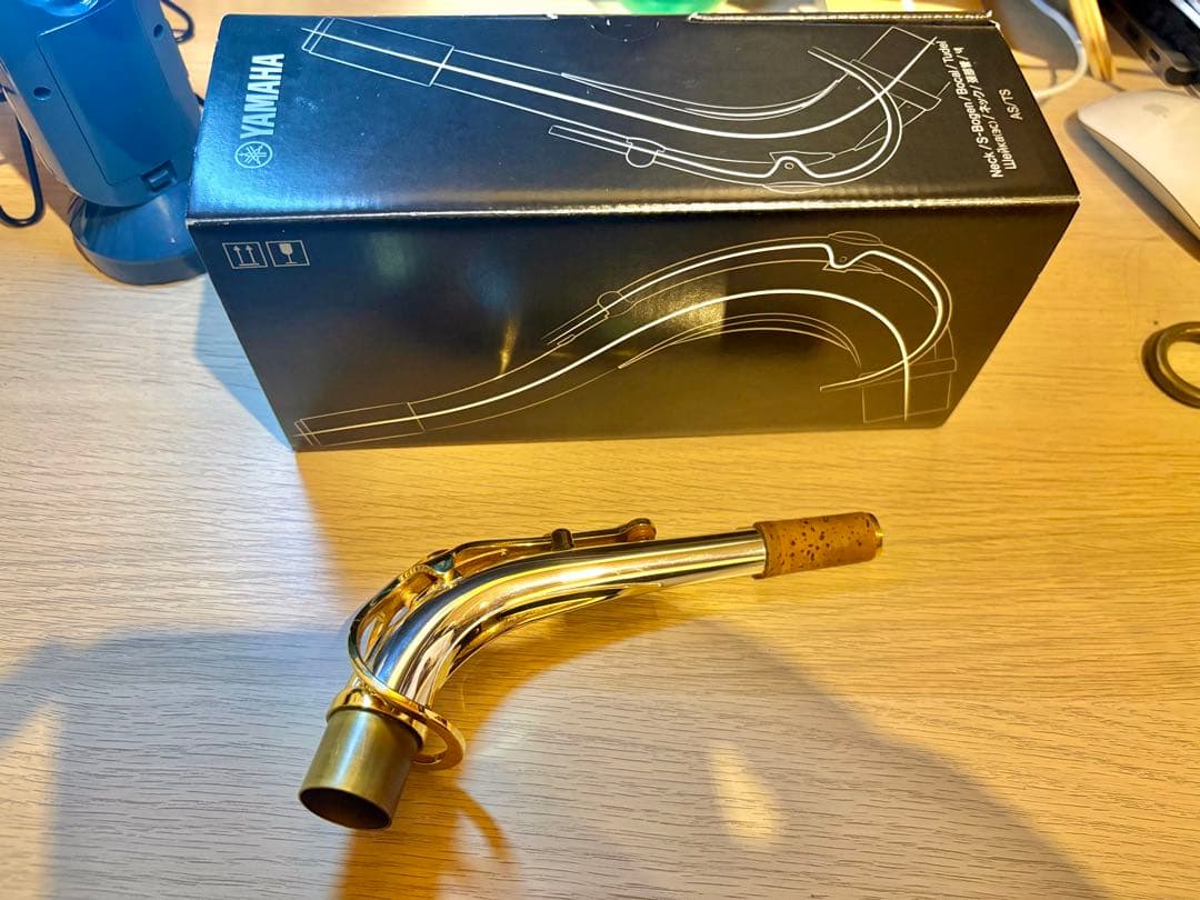 YAMAHA(ヤマハ)Alto Sax用ネック V1スターリングシルバー仕上げ