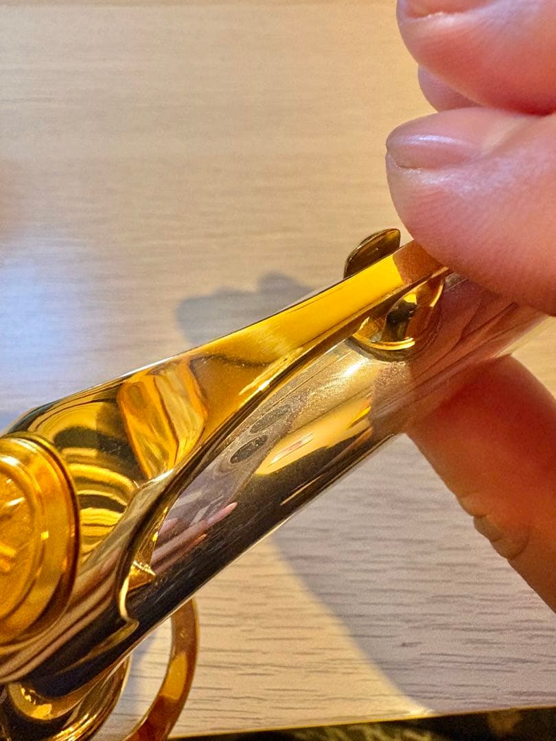 YAMAHA(ヤマハ)Alto Sax用ネック V1スターリングシルバー仕上げ