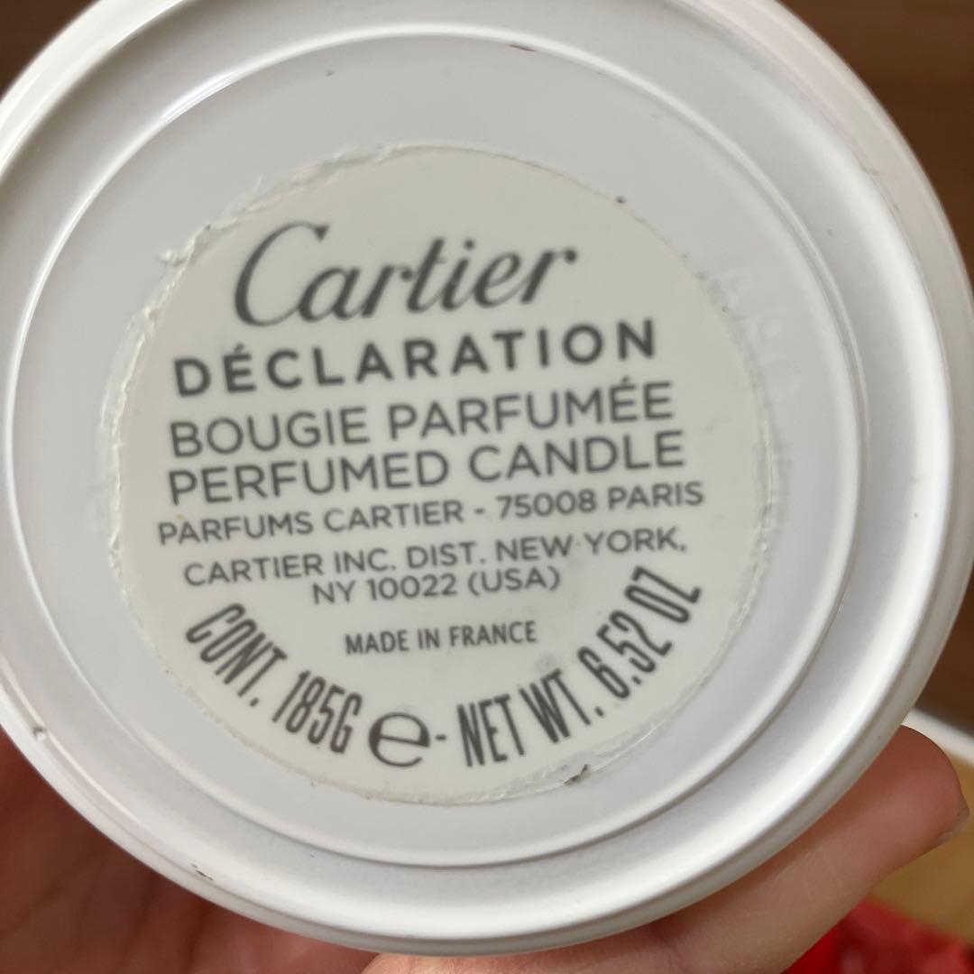 【新品　未使用品】Cartier カルティエ アロマキャンドル 非売品