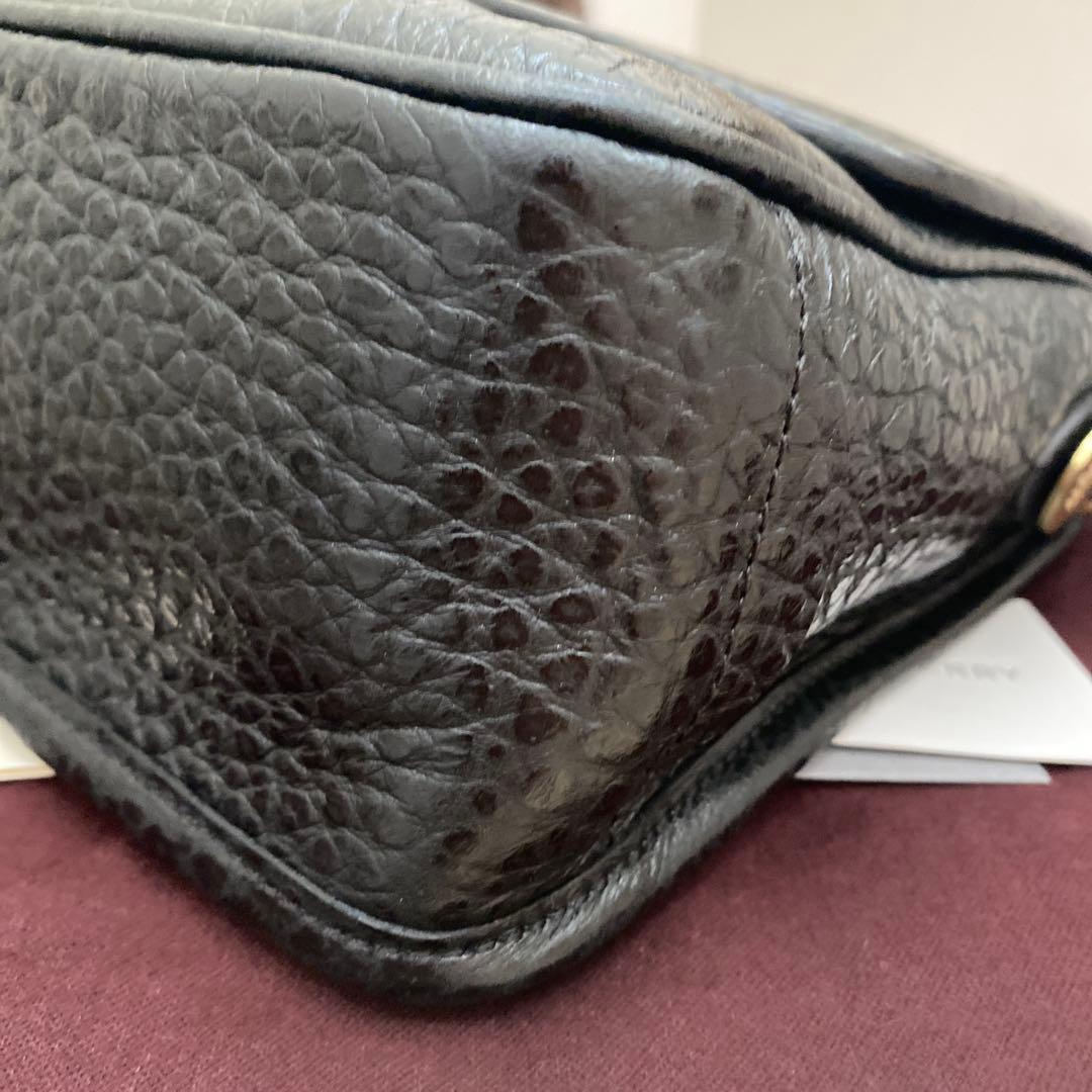 美品★mulberryマルベリー★Brynブリン★本革ハッグ★ストラップ欠品