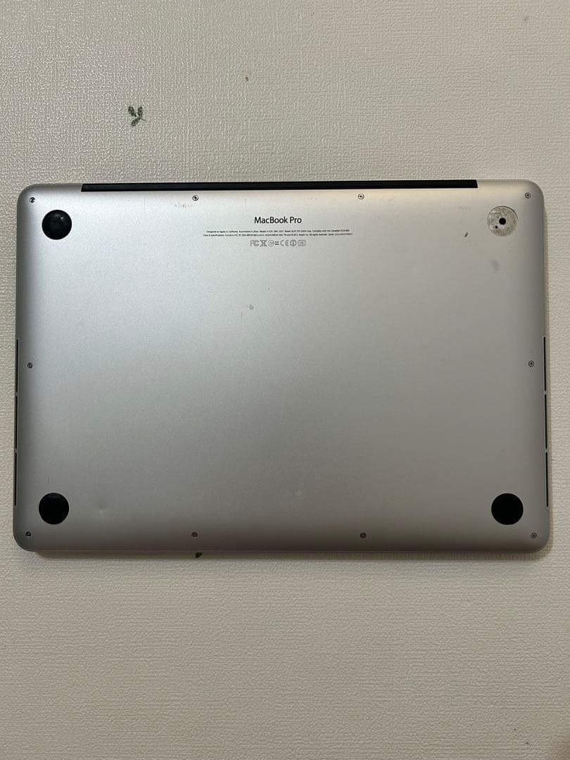 シルバー MacBook Pro 13インチ 2012