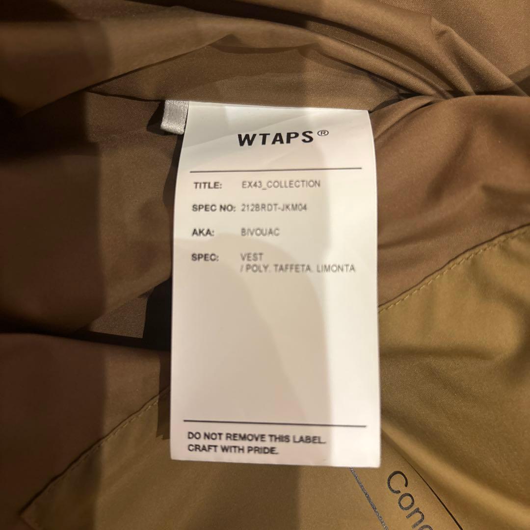 WTAPS 21AW BIVOUAC ベスト BROWN LARGE 03