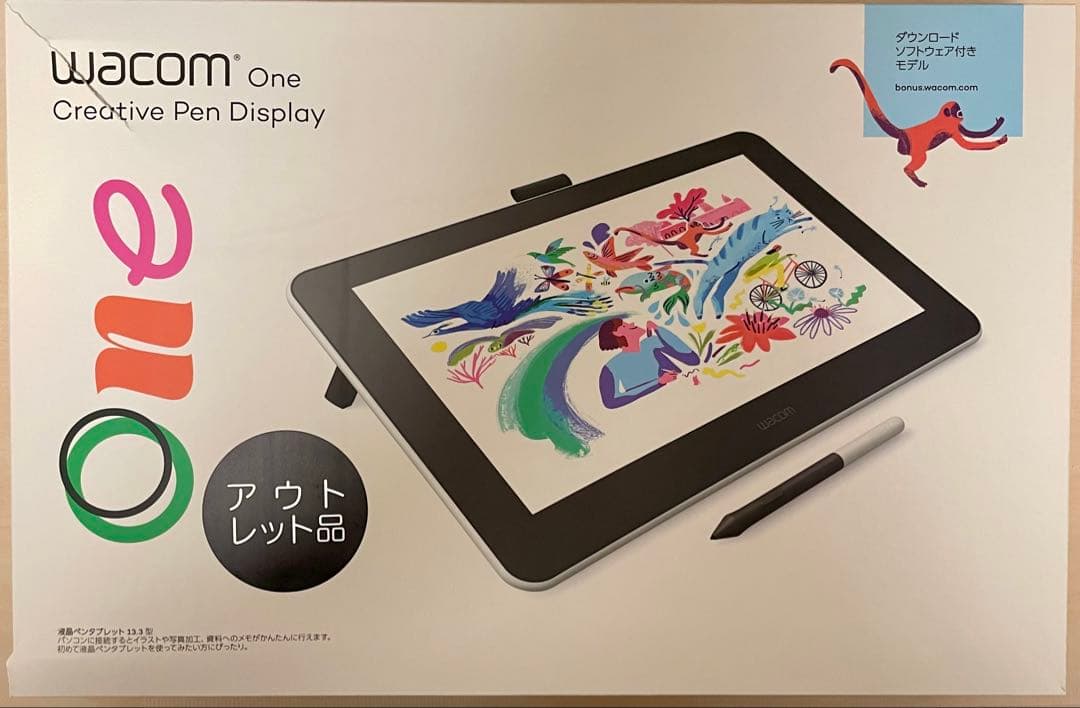 【Wacom】 One Creative Pen Display 極美品