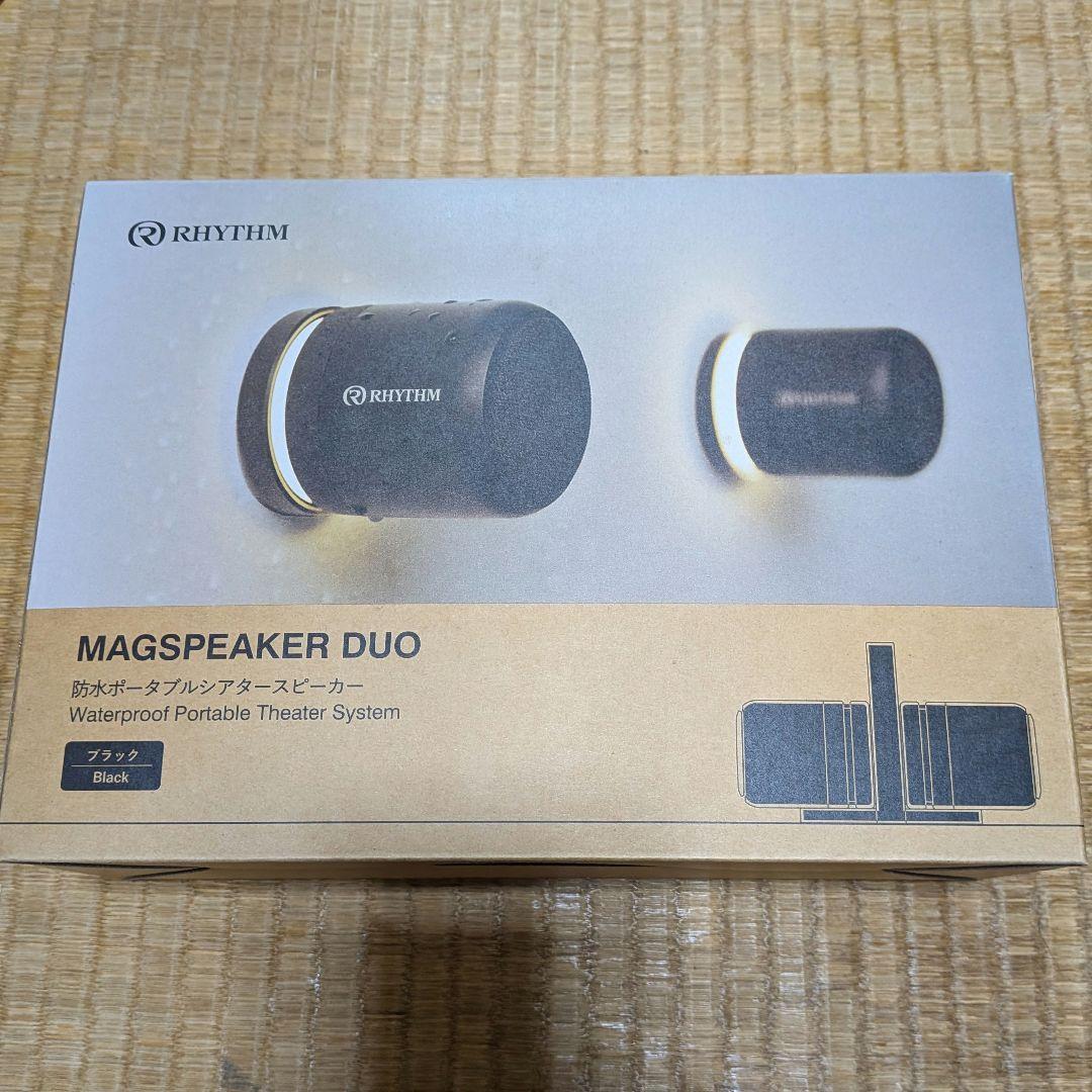 新品　リズム　MAGSPEAKER DUO 　ワイレススピーカー