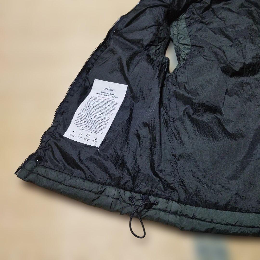 STONE  ダウンベスト ダークグリーン