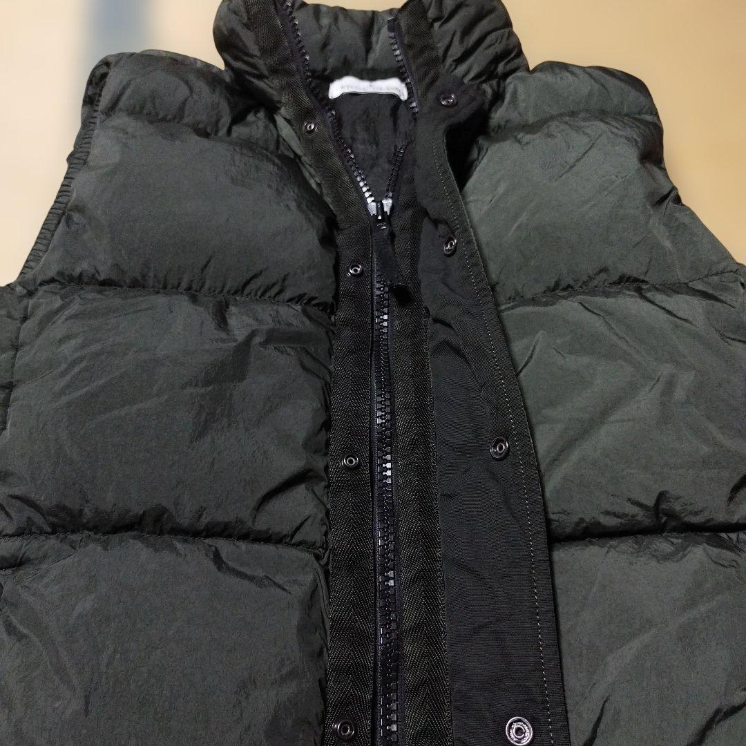 STONE  ダウンベスト ダークグリーン