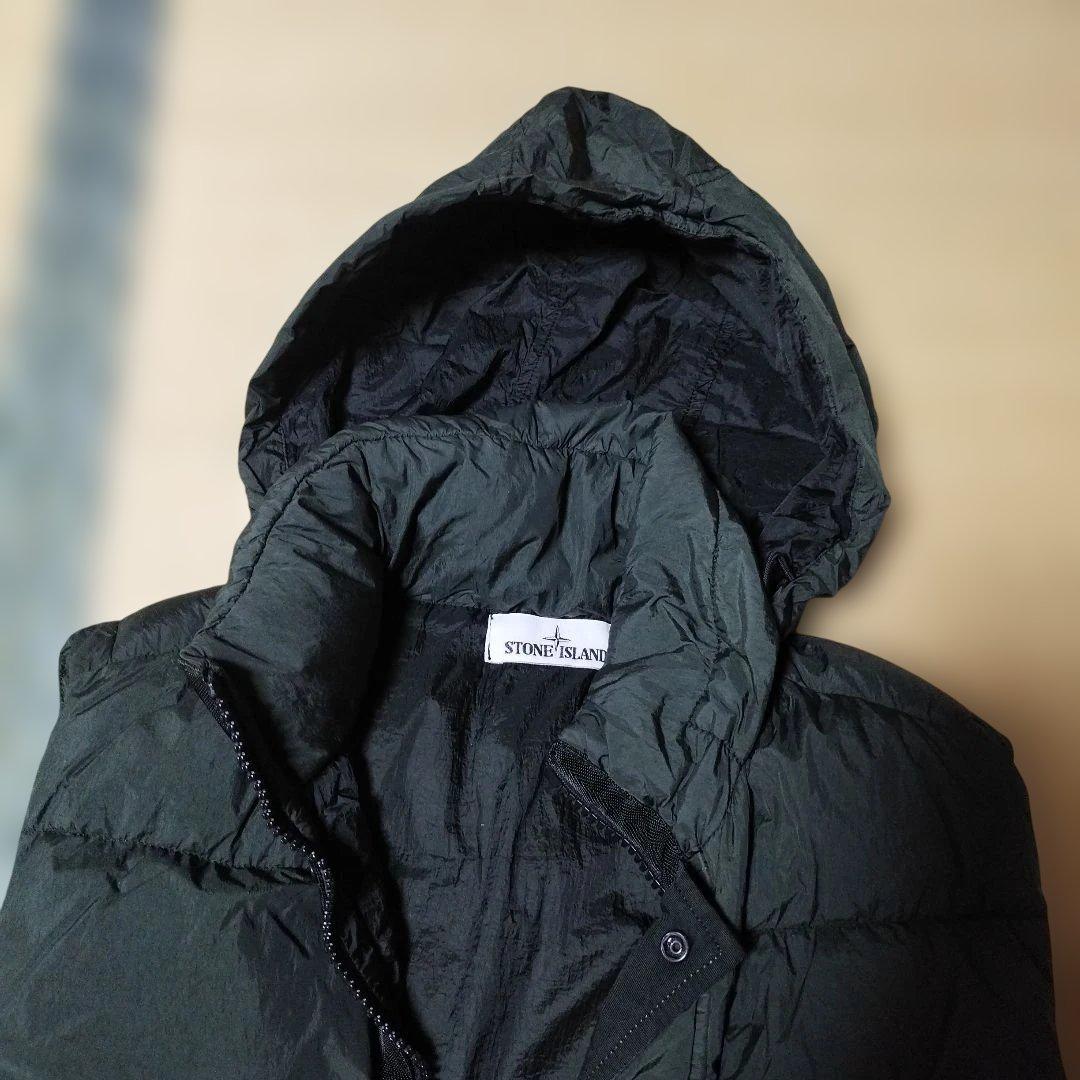 STONE  ダウンベスト ダークグリーン