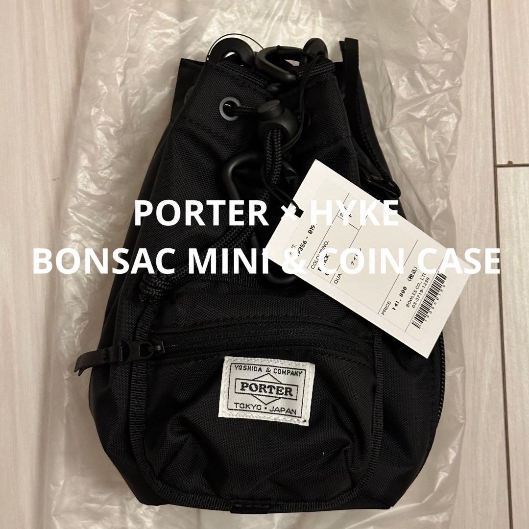 新品　PORTER × HYKE BONSAC MINI & COIN CASE
