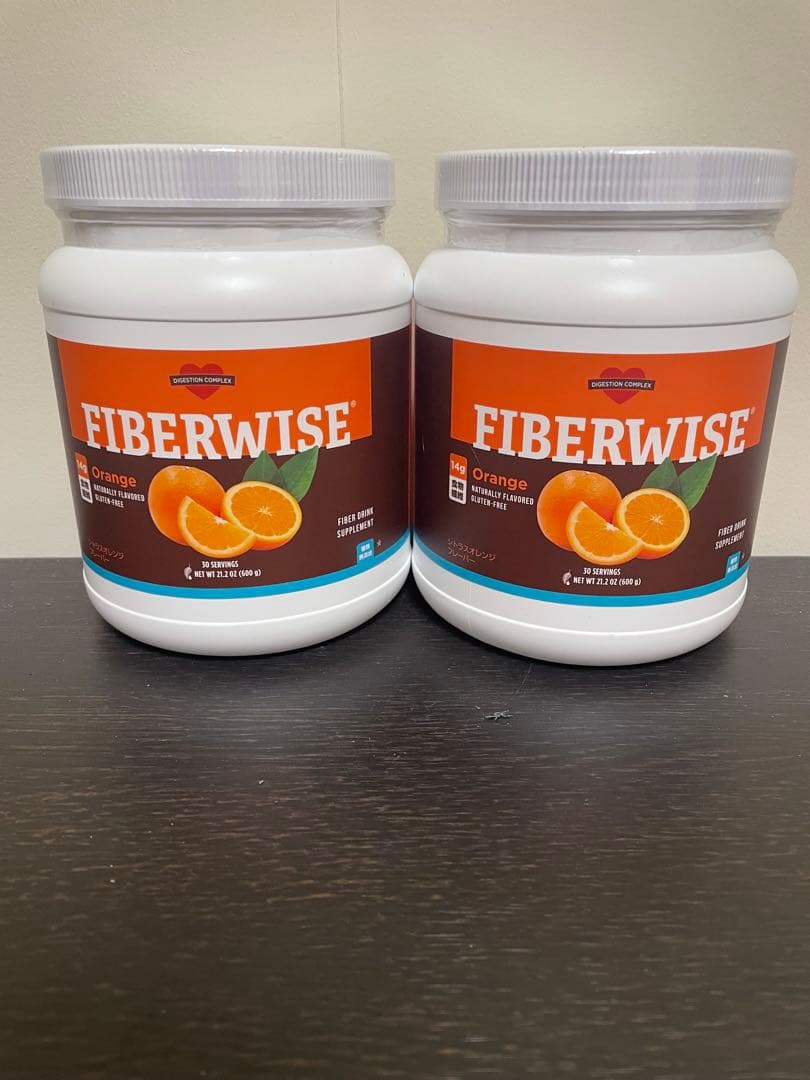 FIBERWISE 【糖類無添加】シトラスオレンジ フレーバー2個セット