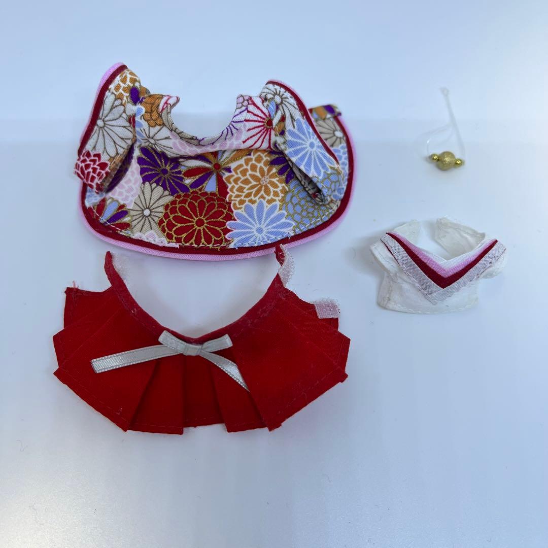 シルバニア　ハンドメイド衣装　雛人形5着セット　男雛女雛　三人官女