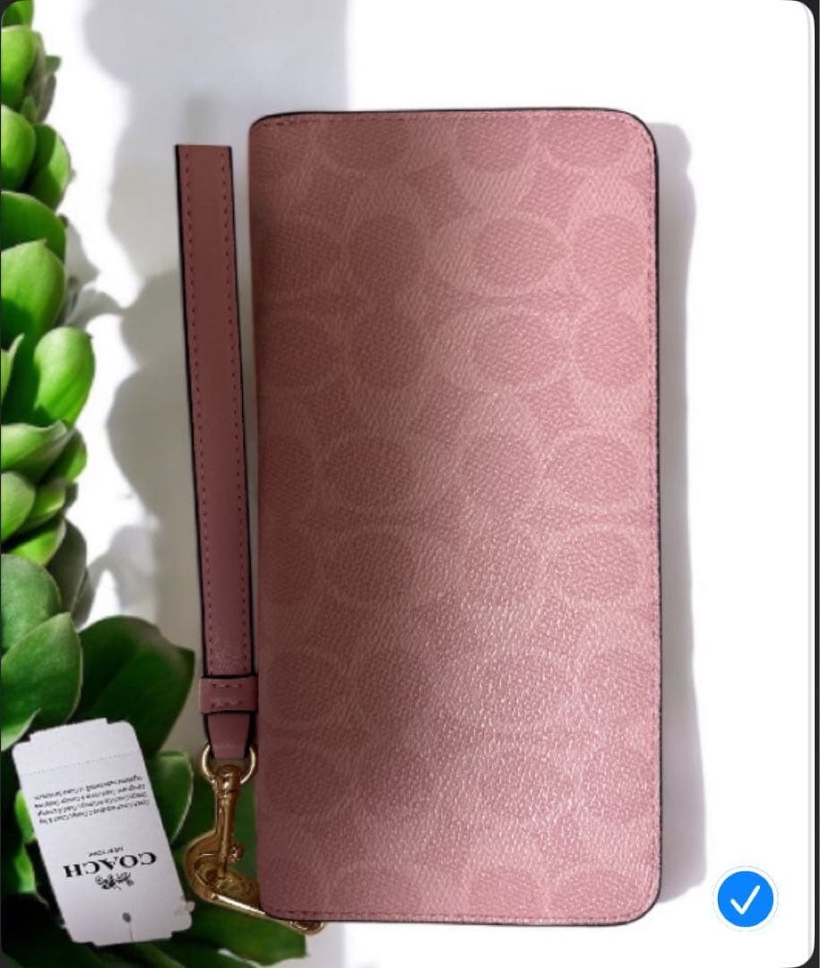 COACH ピンク 長財布【新品】