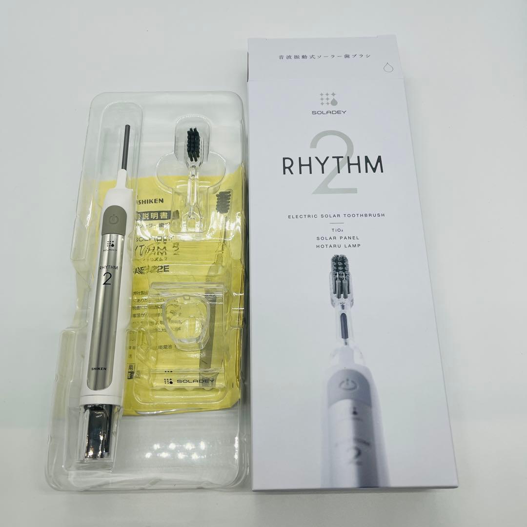 SOLADEY RHYTHM2 電動歯ブラシ 変えブラシ付き