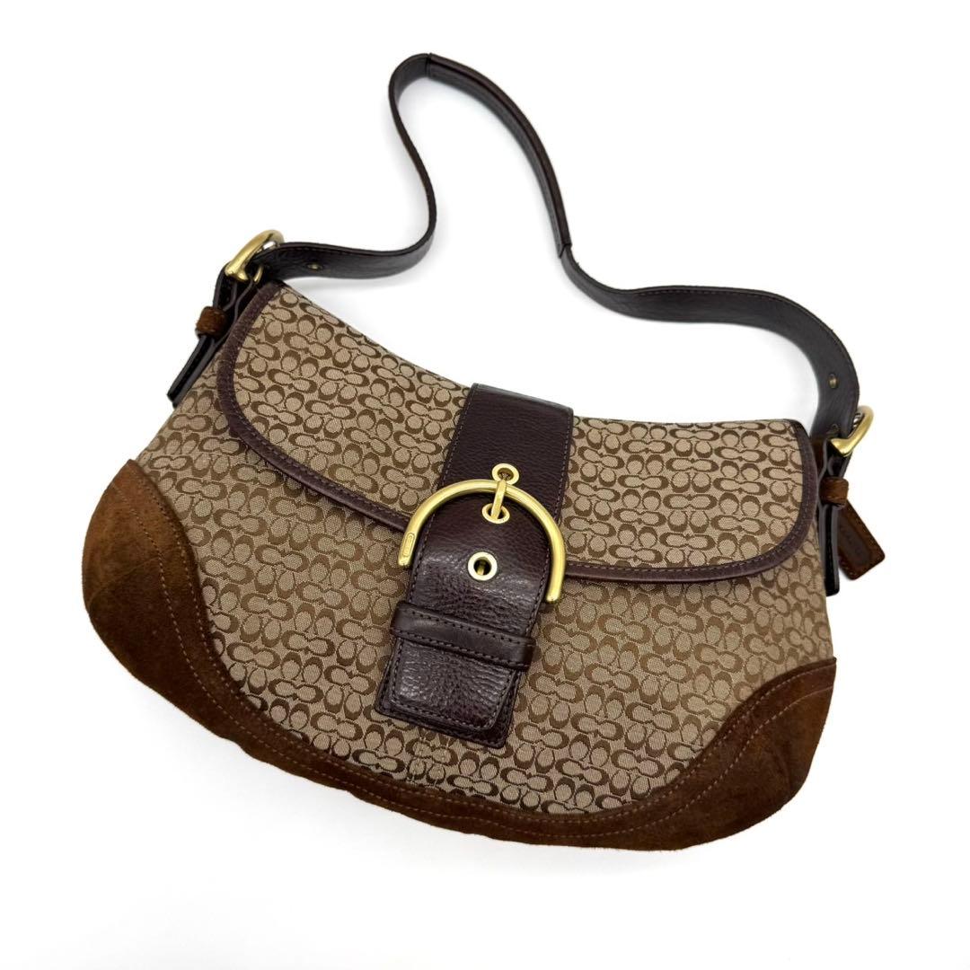 バッグ Coach Signature Soho Hobo Shoulder y2k