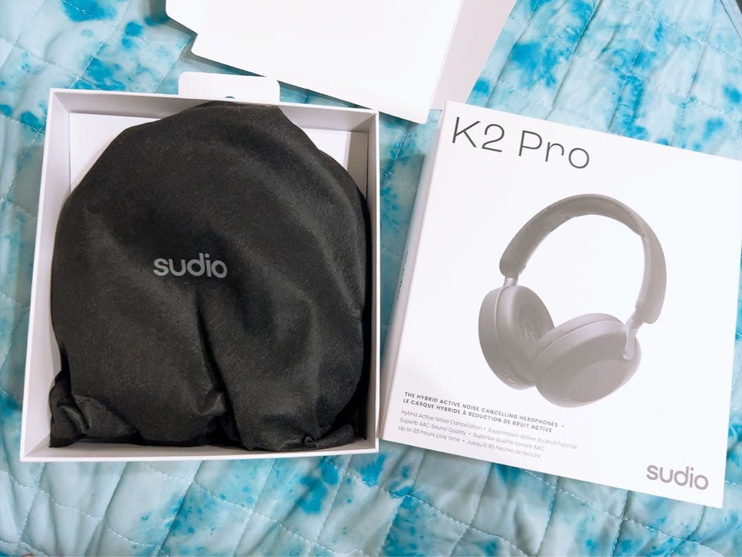 Sudio K2 Pro ワイヤレスヘッドホン ブラック ほぼ未使用