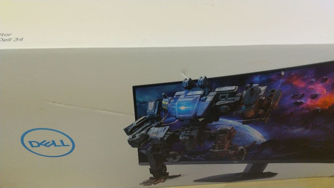 DELL S3422DWG 曲面ゲーミングモニター 34インチ