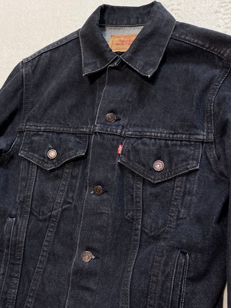 80's Levi's 70506 ブラック デニムジャケット USA製 36R