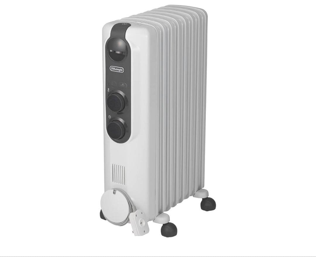 新品未使用！DeLonghi ゼロ風暖房 オイルヒーター ホワイト