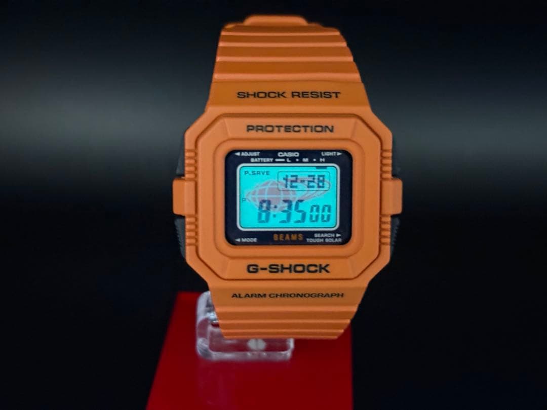 CASIO G-SHOCK BEAMS別注 G-5500BE 未使用 レスキュー