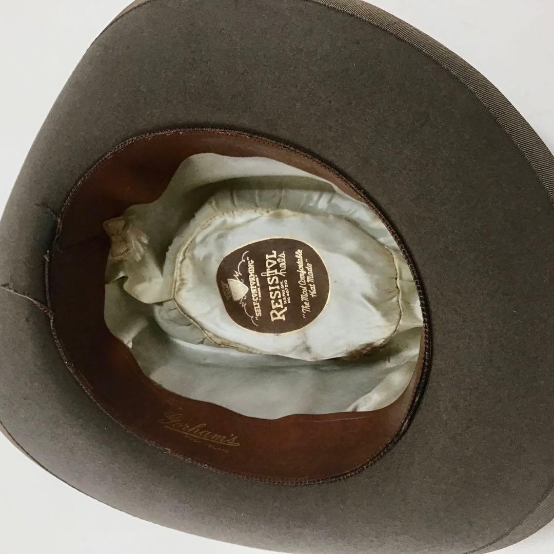 60’s ビンテージ ハットResistol Melorol アメリカ 帽子